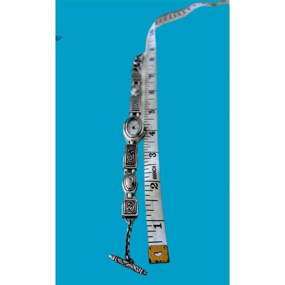 Brighton Biella Fiore Quartz Analog Women's Watch Sz. 6 3/4" New Battery - Picture 3 of 6